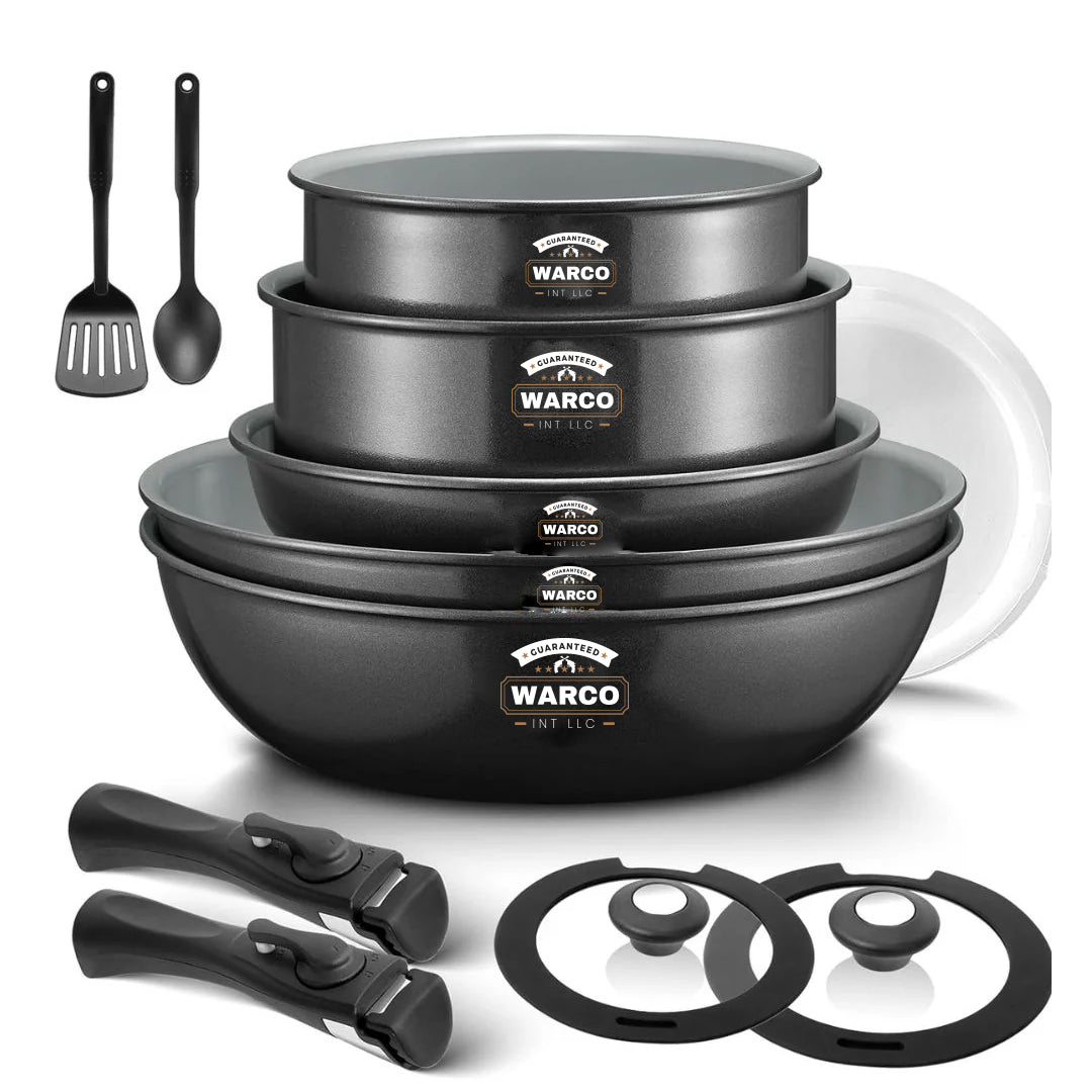 Nonstick Pots and Pans Set 13pcs