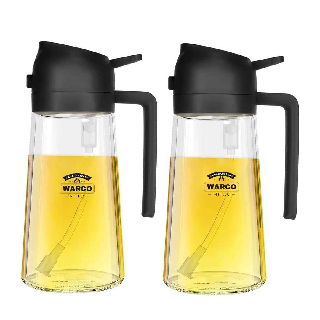 Oil Sprayer for Cooking, 470ml 2 In 1 Sprayr & Pour,